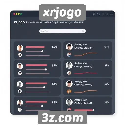 comentários sobre a interface do site xrjogo