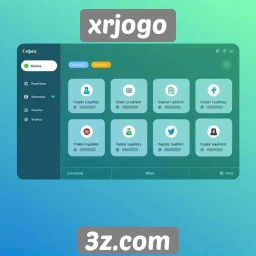 interface do xrjogo facilita navegação e busca